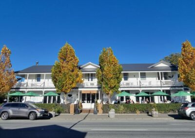 A photograph of the wellington venue and hotel, The White Swan.